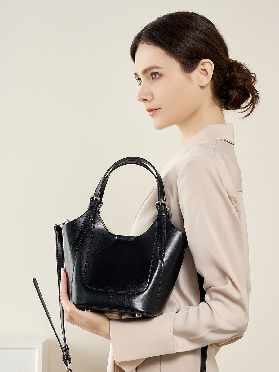 Classic Commuter Bucket Bag