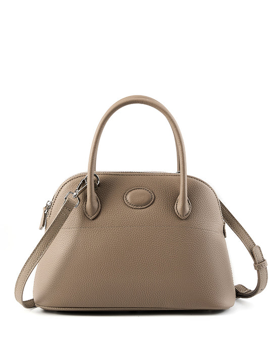 Shell-Shaped Minimalist Shoulder Bag