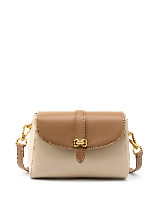 Butterfly Buckle Square Crossbody Bag
