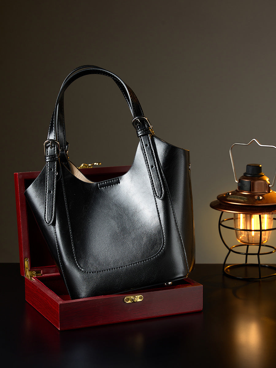 Classic Commuter Bucket Bag