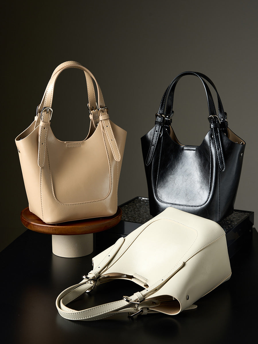 Classic Commuter Bucket Bag