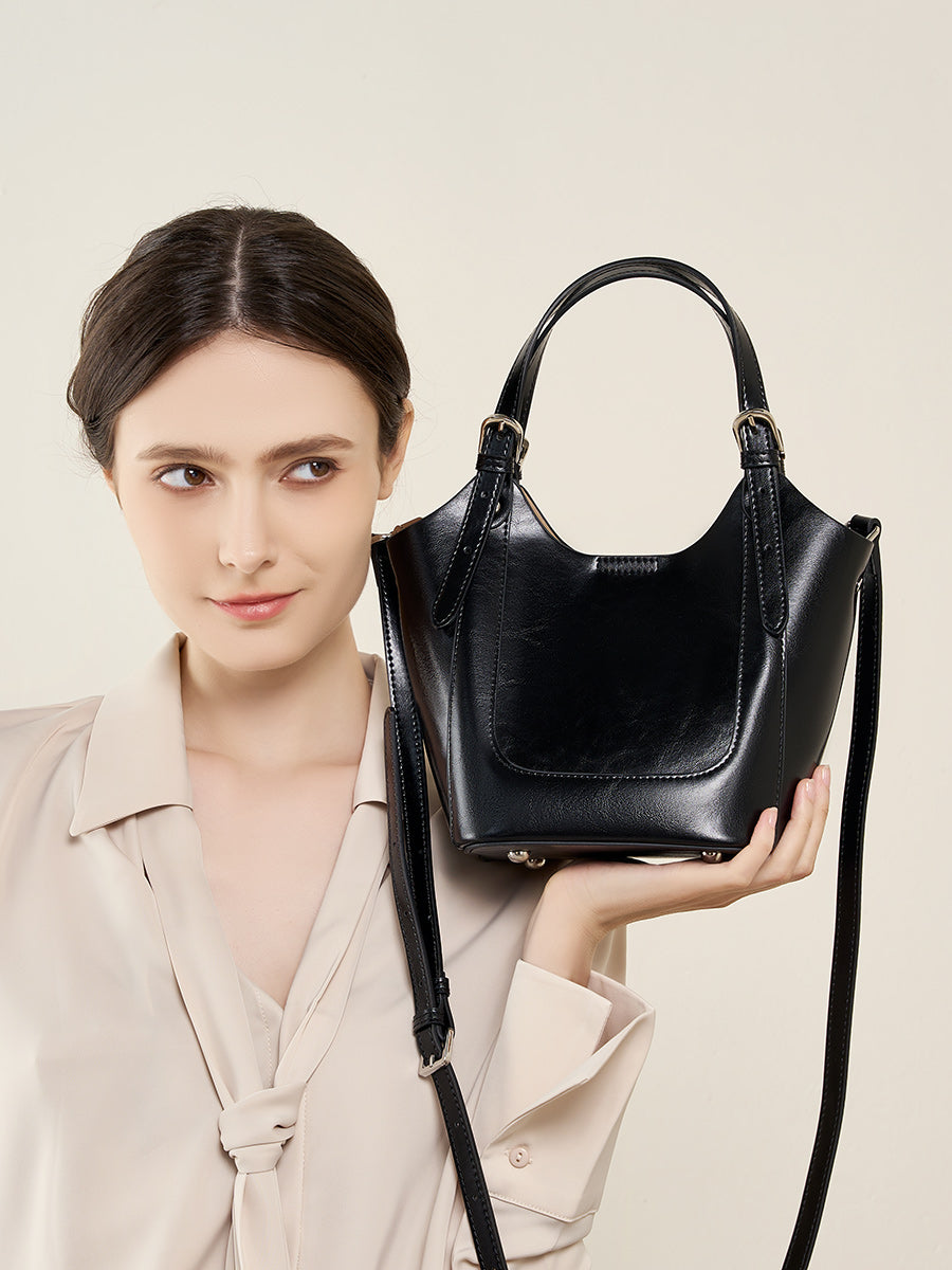 Classic Commuter Bucket Bag